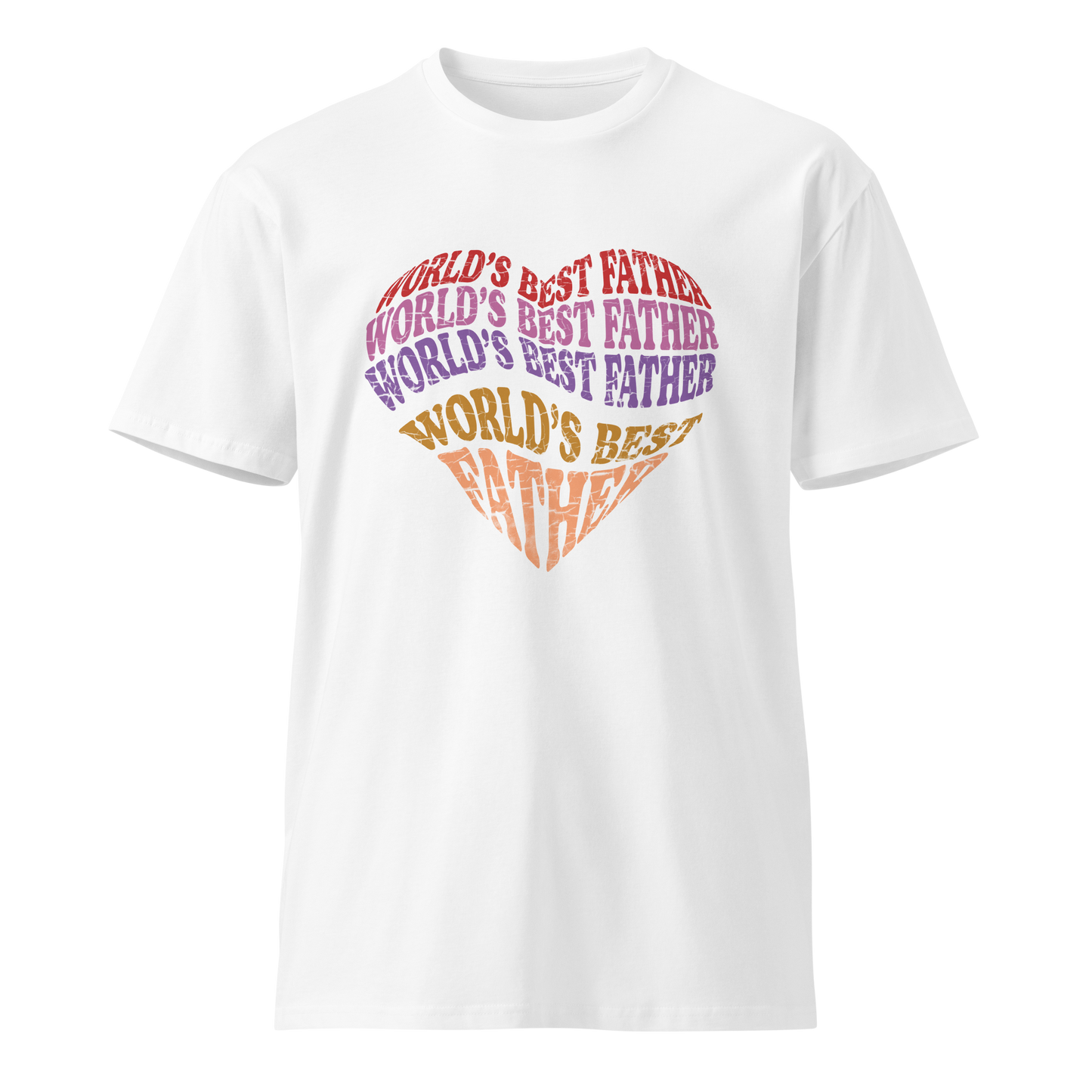 Heartfelt Best Father - Men's Tee