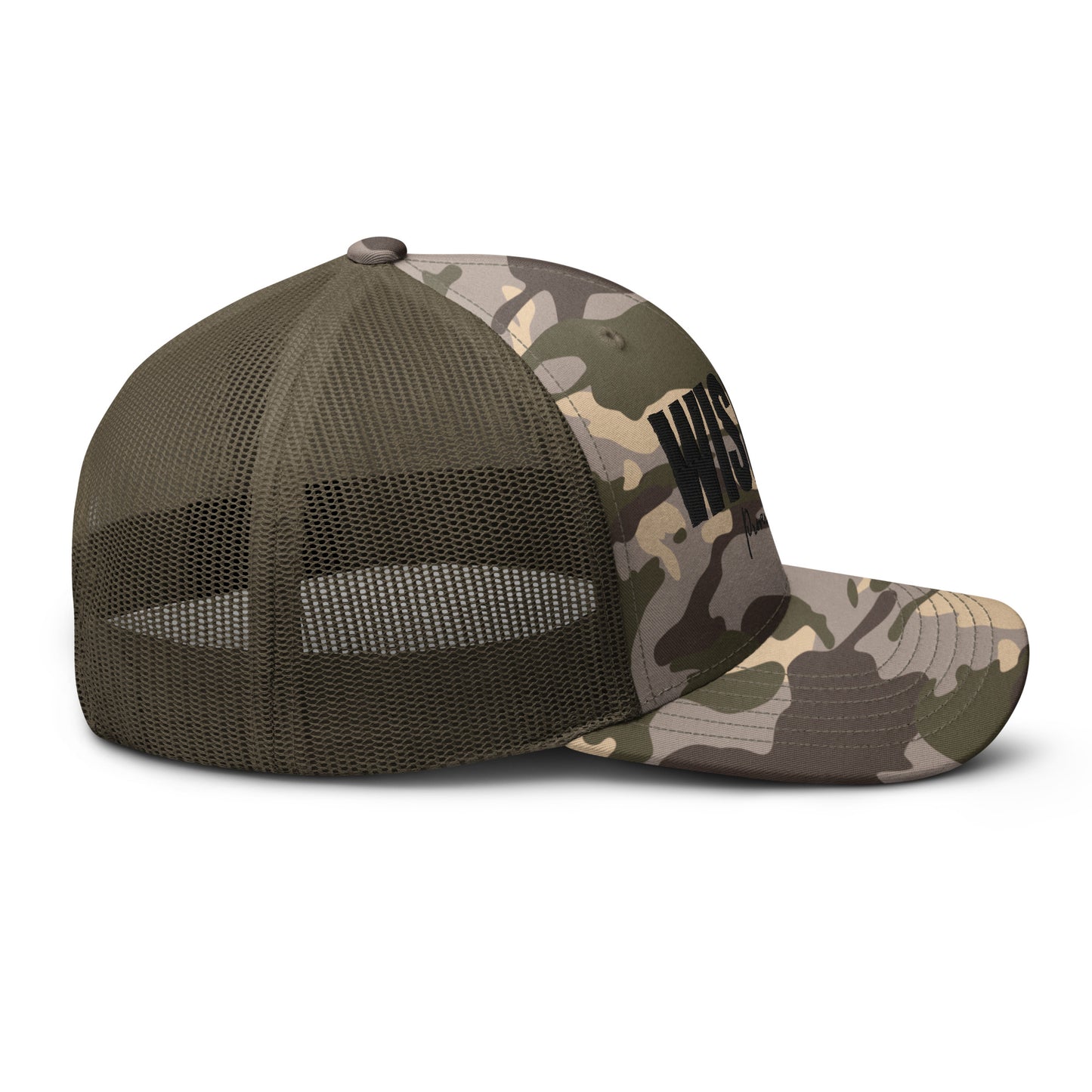 Wisdom Trucker Camouflage Hat – Proverbs 2:6