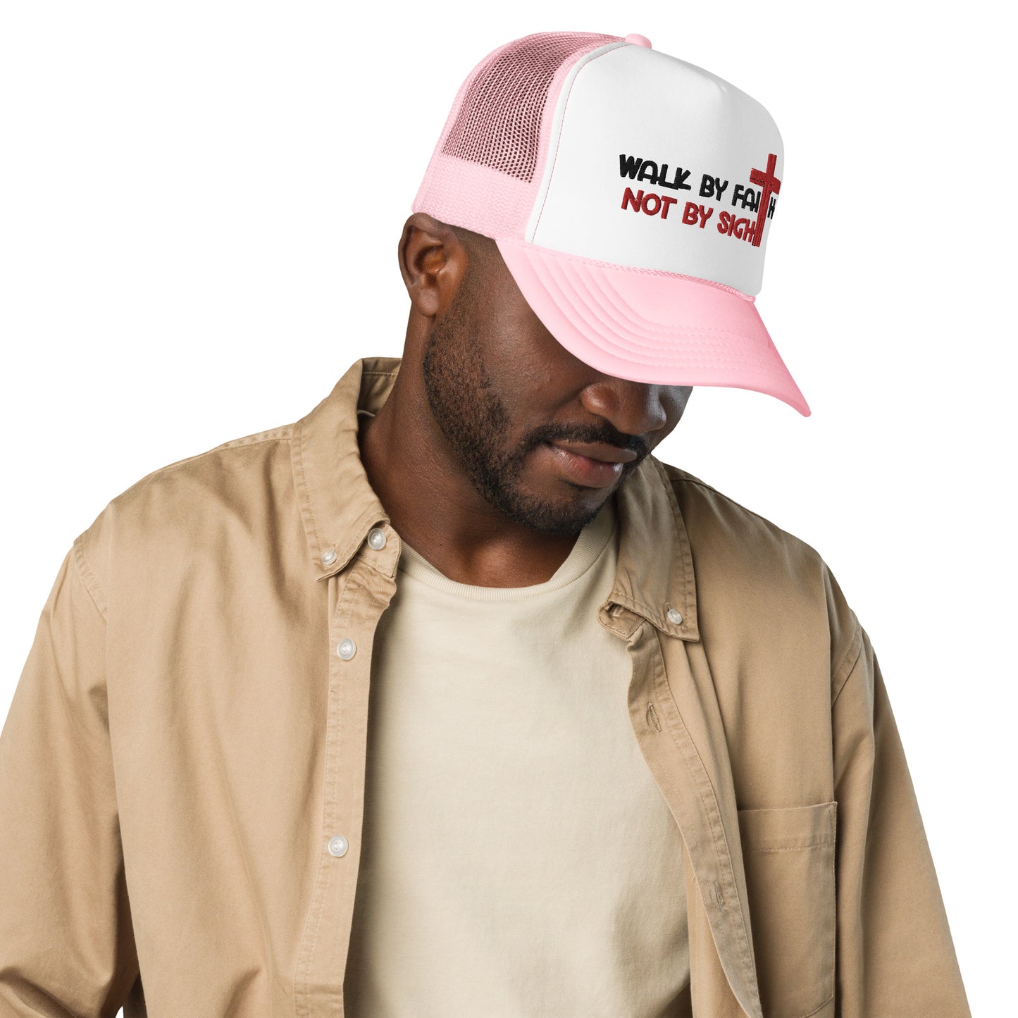 Limited Edition "Walk by Faith, Not by Sight" Foam Trucker Hat