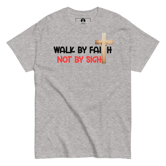 Walk by faith - Men's Tee