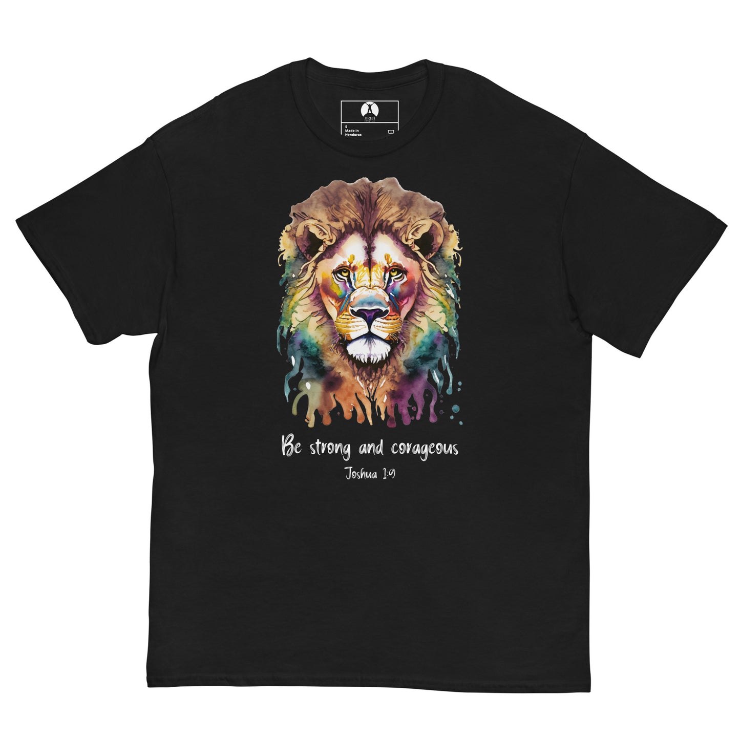 Be strong and courageous Black - Men's T-Shirt