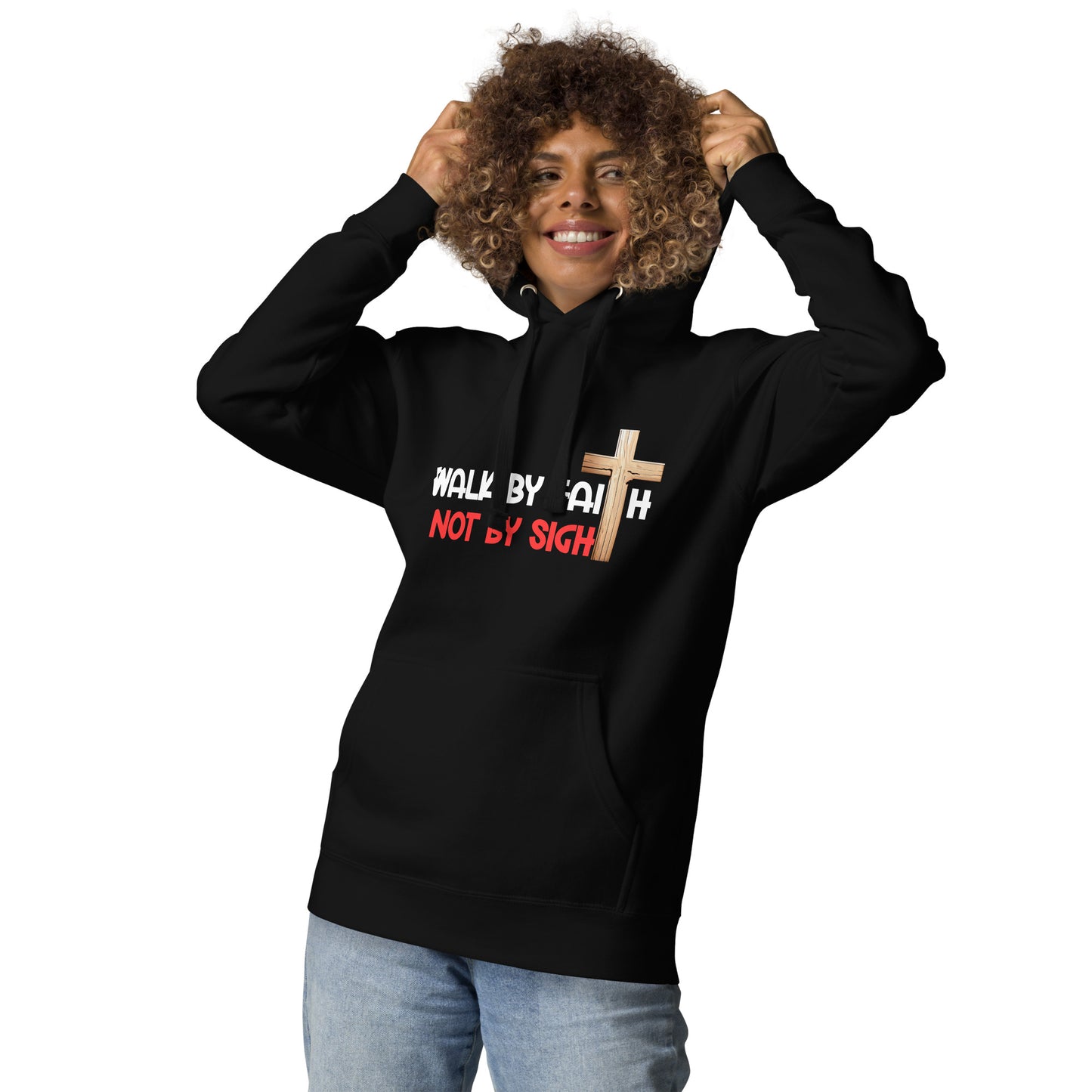 Walk by faith - Unisex Hoodie