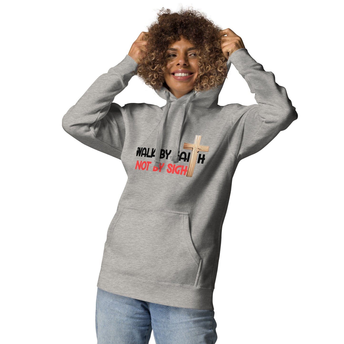 Walk by faith - Unisex Hoodie