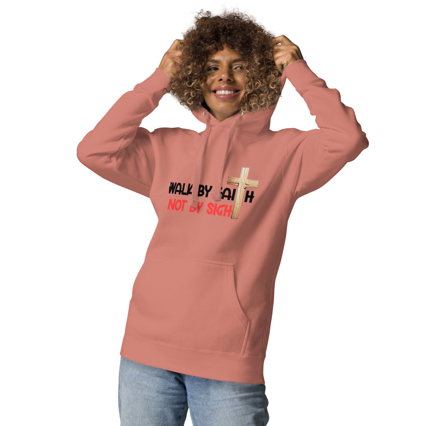 Walk by faith - Unisex Hoodie